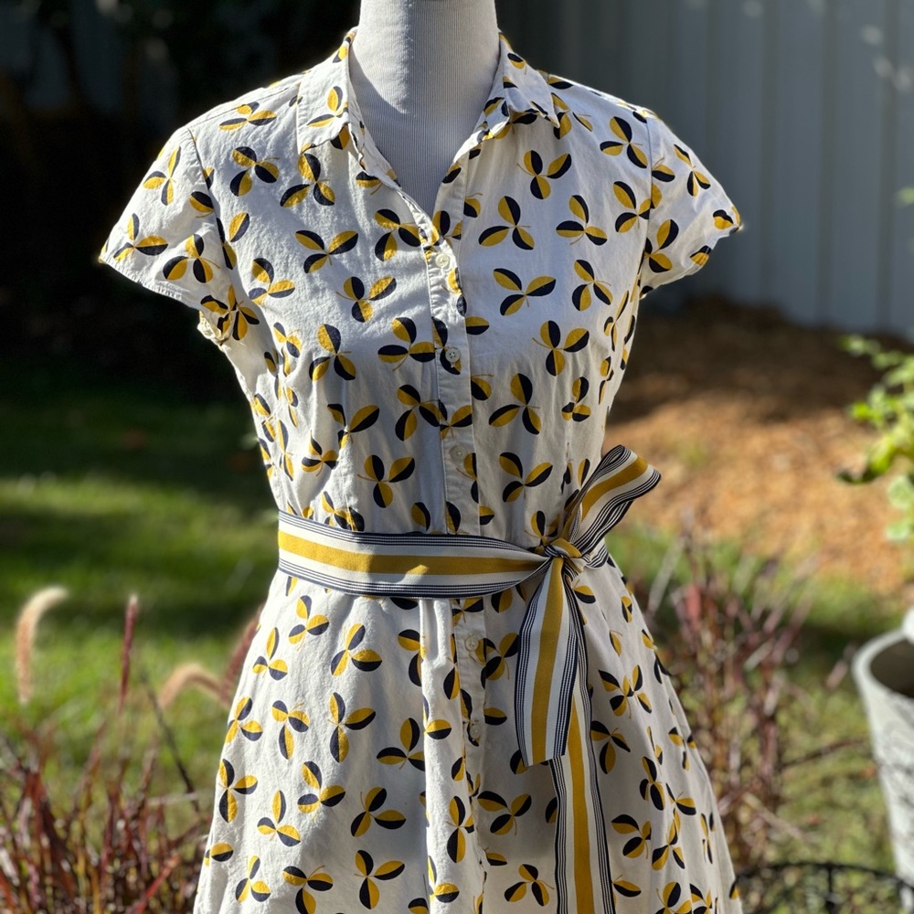 boden black shirt dress